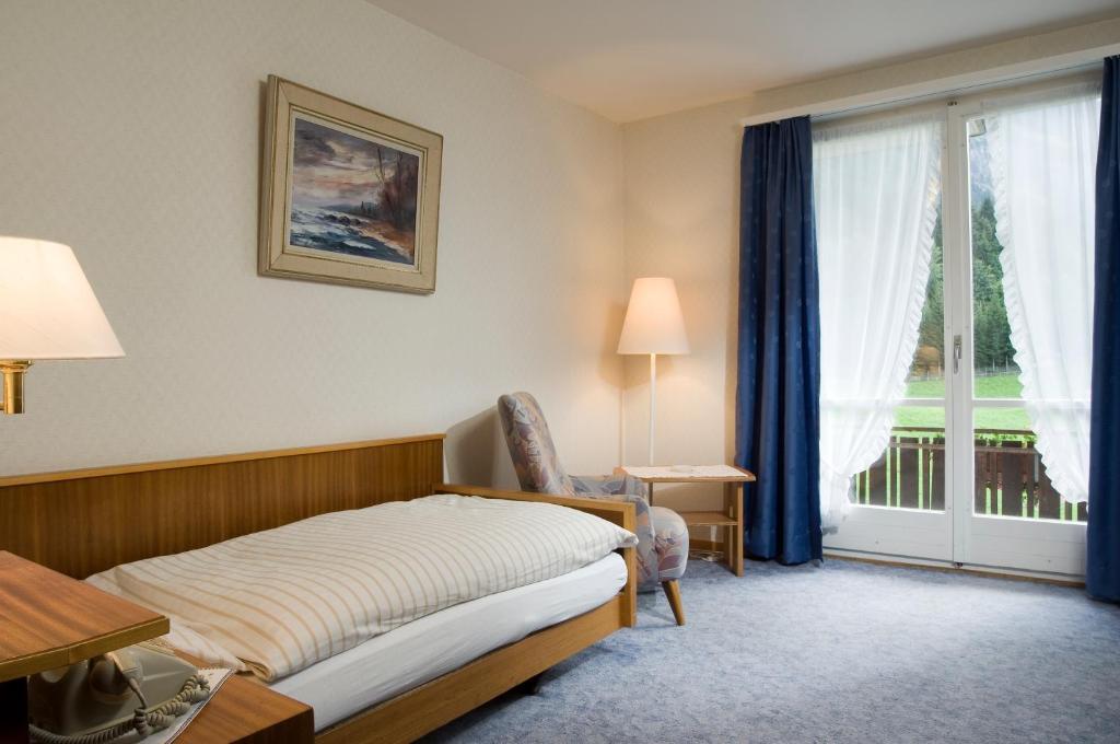 Hotel Berghaus Венген Номер фото