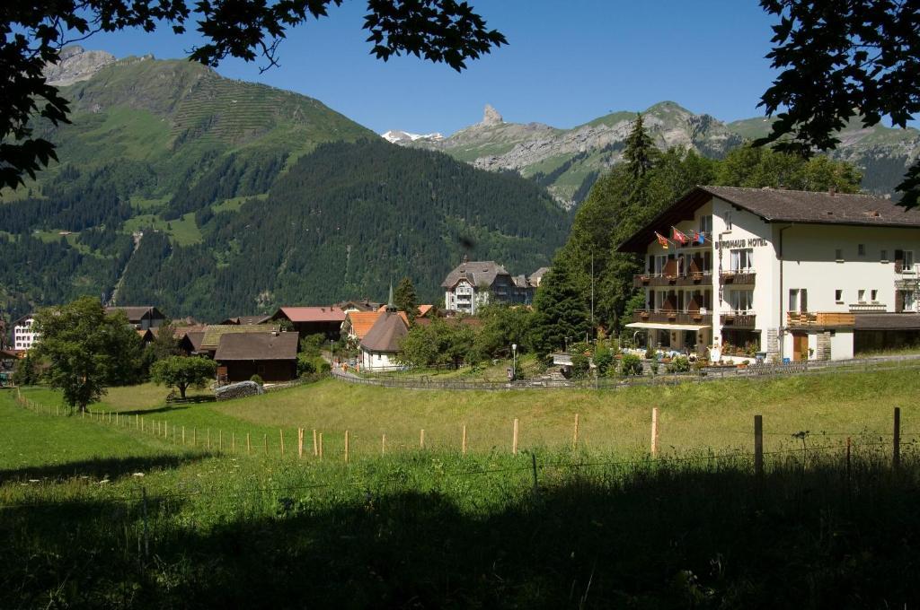 Hotel Berghaus Венген Экстерьер фото